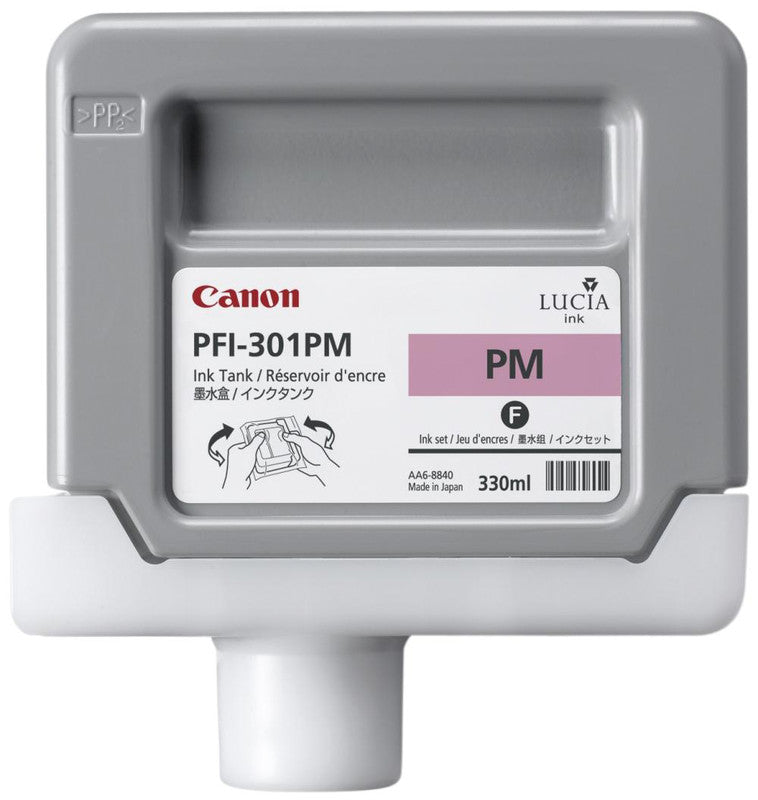 Canon Tintenpatrone PFI301PM, Magenta, 330 ml