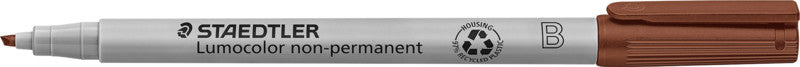 Staedtler Non-Permanent Marker Lumocolor – breite Keilspitze 1-2,5 mm – sortiert – 8er-Set – nachfüllbar