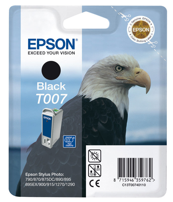 Epson Tintenpatrone T007, Schwarz