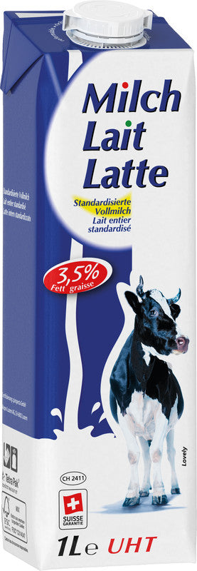 Noname Vollmilch UHT Lovely – 3,5% Fett – 1 l