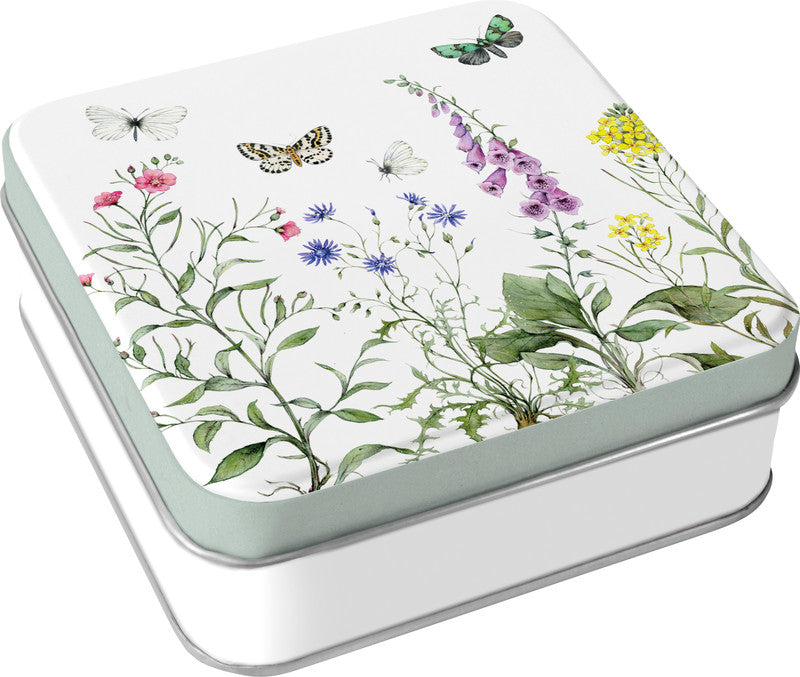 Grätz verlag Geschenkbox – Wildblumen – lebensmittelecht – 105 × 35 × 105 mm