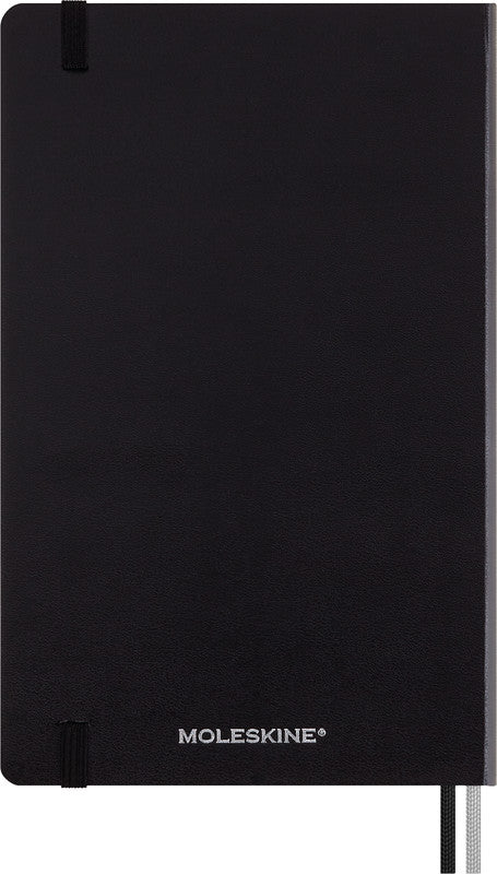Moleskine Notizbuch Limited Edition Harry Potter, Leimbindung, Hardcover, 176 Seiten, 100 g/m² – schwarz