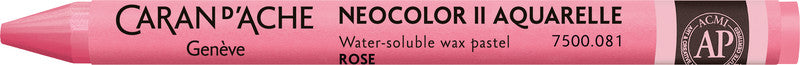 Caran d-Ache Caran d'Ache Neocolor Aquarellfarbstift – Rosa, Mine Ø 8,6 mm