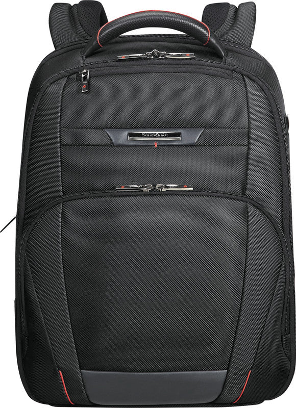 Samsonite Pro-DLX 5 Notebook-Rucksack – 21/26 l, RFID-Fach, Aufsteckfunktion, Nylon, Schwarz