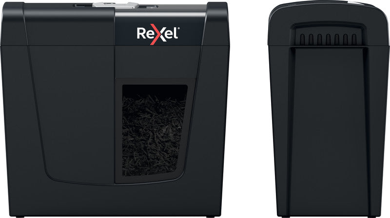 Rexel Secure X6 – Aktenvernichter, DIN P-4, Partikelschnitt 4 × 40 mm, 6 Blatt, 10 l, A4