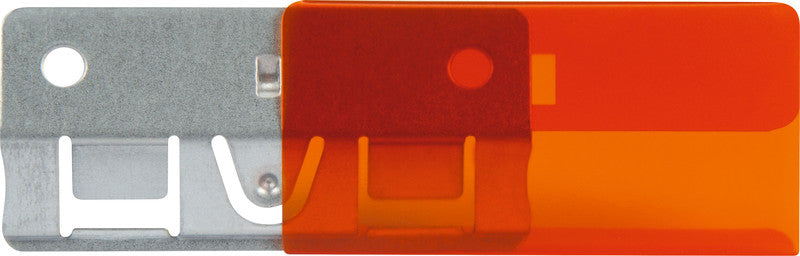 Biella Hängeordner – Kunststoff, orange, 60 × 31 mm, ohne Vordruck