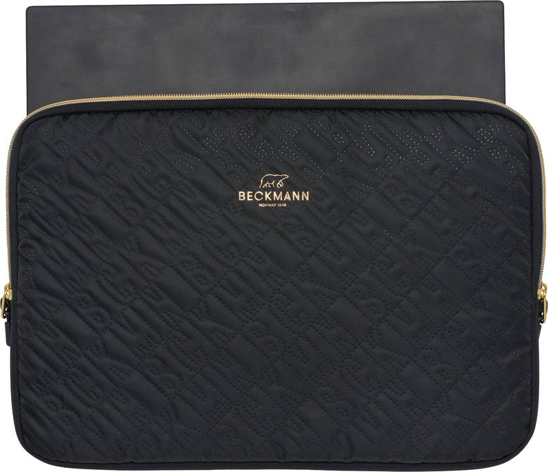 Beckmann Notebook-Schutzhülle – für Notebooks bis 14", Polyester, schwarz