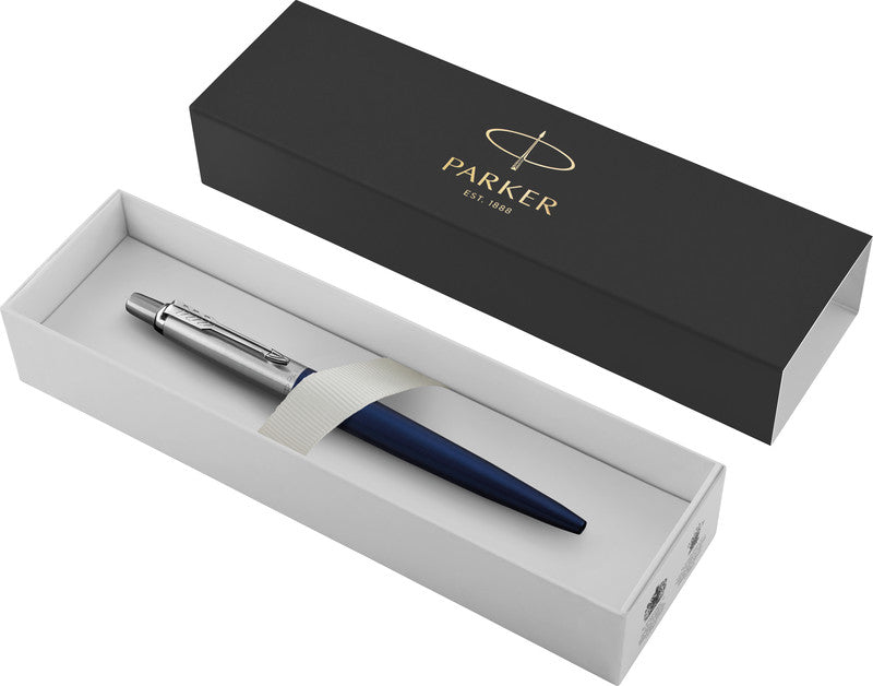 Parker Kugelschreiber – Royalblau, Edelstahl