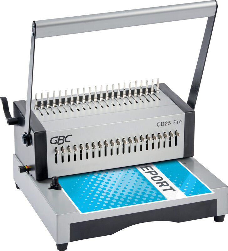 GBC CombBind C25Pro Bindegerät – Plastikbindung, für 21-Loch, A4, bis 20 Blatt