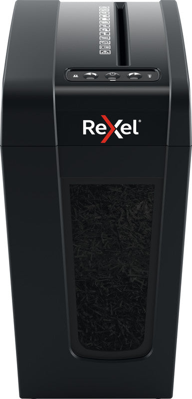 Rexel Secure X8-SL Slimline – Aktenvernichter, DIN P-4, Partikelschnitt 4 × 40 mm, 8 Blatt, 14 l, A4
