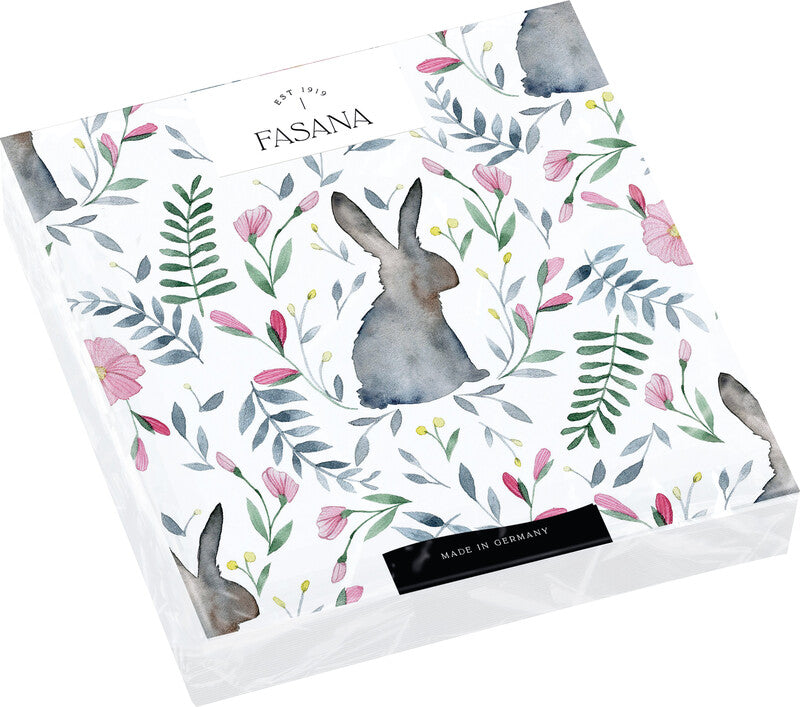 Fasana Servietten Dreamy Easter – 33 × 33 cm – 3-lagig, Tissue – 20 Stk., FSC