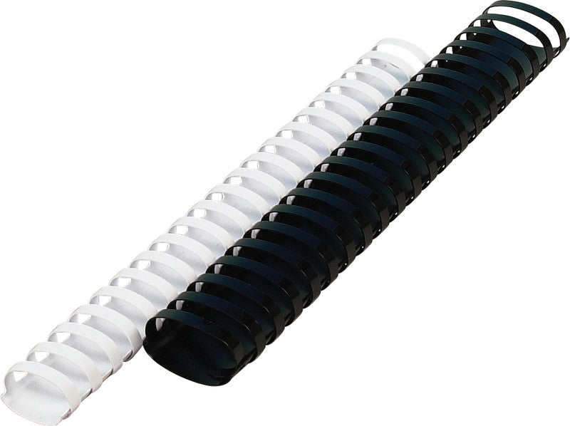 GBC Bindedisc-Ringe – Ø 38 mm, schwarz, Kunststoff – 50 Stk.