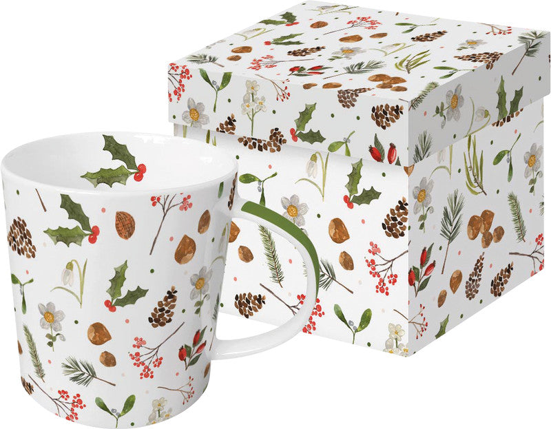 Ppd X-Mas Classics Trend Tasse – 0,35 l, Porzellan, Mehrfarbig, Spülmaschinenfest