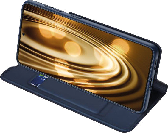 Dux Ducis Booklet-Hülle – für Samsung Galaxy S21 Ultra – dunkelblau – Kunstleder – mit Kartenfach
