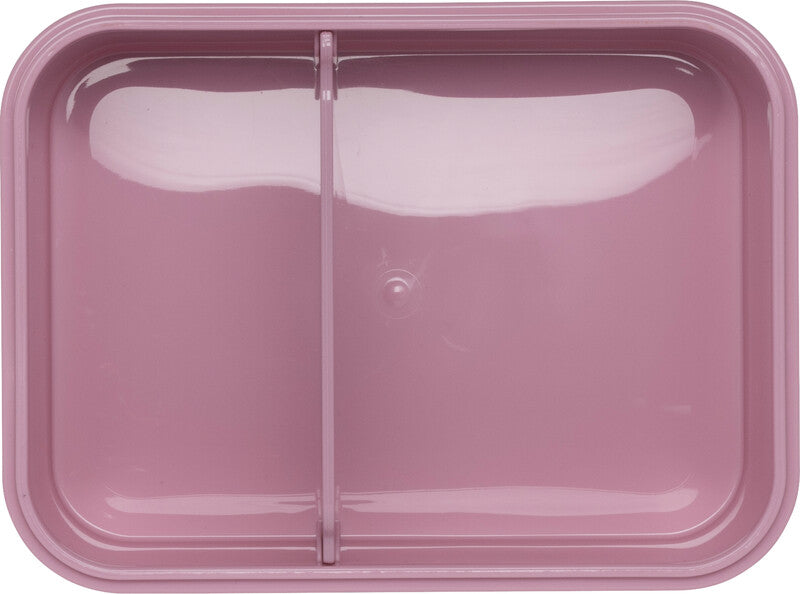 Beckmann Lunchbox Classic – 1,7 l – auslaufsicher, Innenteiler – Kunststoff – Rosie – 18,7 × 14 × 7 cm