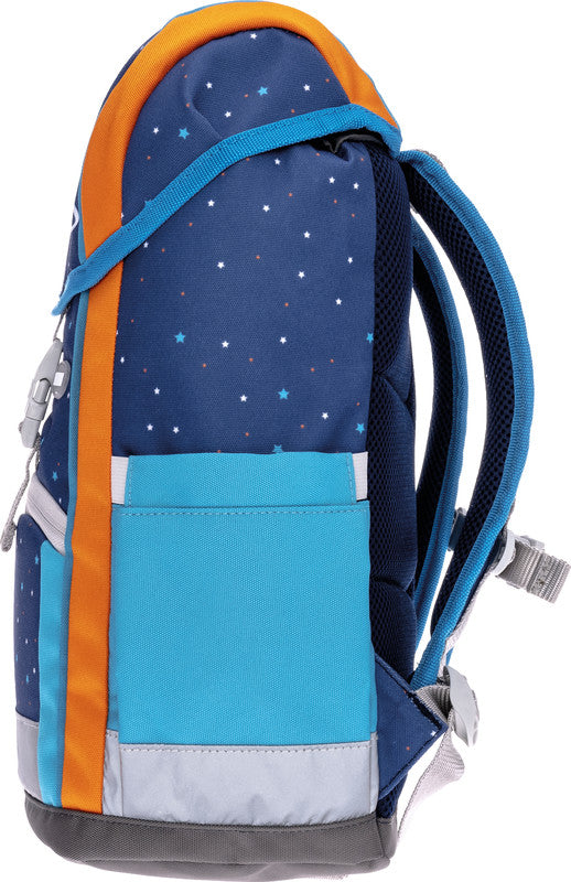 Funki Rucksack – A4 PLUS+ – Space Mission – Dunkelblau – 35,0 × 26,0 × 17,0 cm