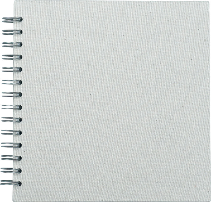 Eibert Fotoalbum – für 240 × 240 mm, natur Leinen, mit Spirale, Textil