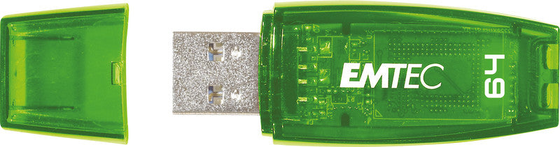 Emtec C410 USB-Stick – 64 GB, USB 2.0, grün