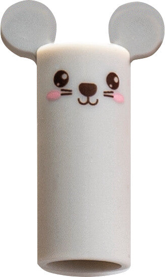 Eberhard Faber Animal Erase It Gelschreiber – Blau, 0,7 mm, radierbar, Kappe, nachfüllbar