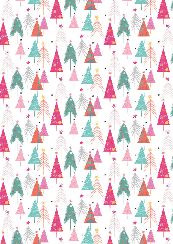 Zoewie Geschenkpapier – Festive Fun (Weihnachten) – 80 g/m2 Papier – 700 × 2000 mm