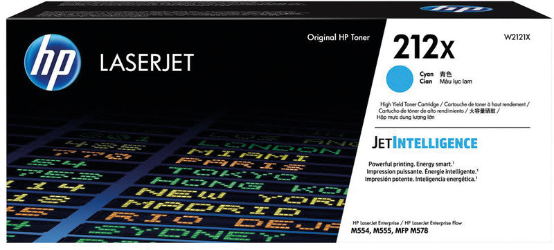 HP Toner 212X – cyan, 10000 Seiten