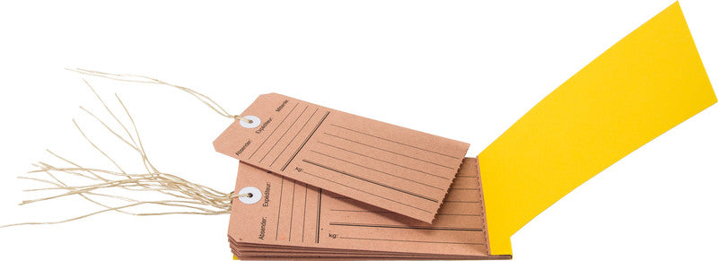 Biella Schuletiketten – 120 × 60 mm, 10 Stk, Karton