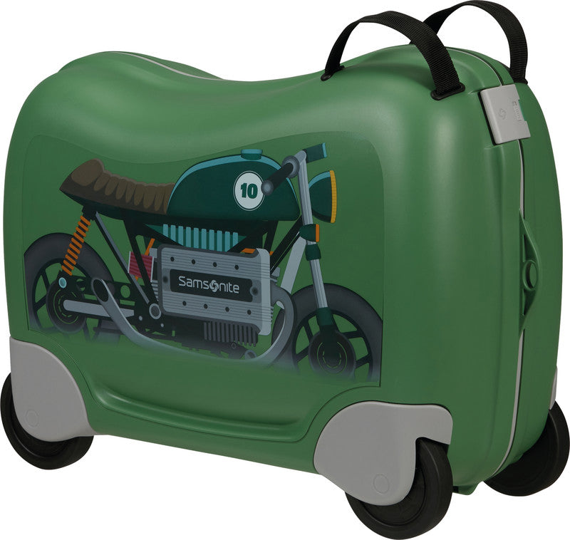 Samsonite Ride-on-Kindertrolley Dream2Go Rider Handgepäck – 30 l, PP, 4 Rollen, Motorbike, 52 × 38 × 21 cm