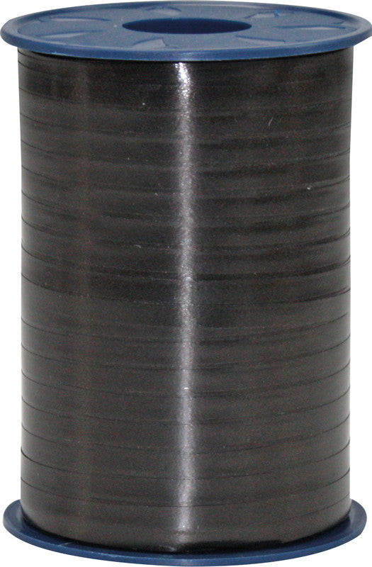 Präsent Geschenkband – America – Kunststoff, 10 mm × 250 m, schwarz