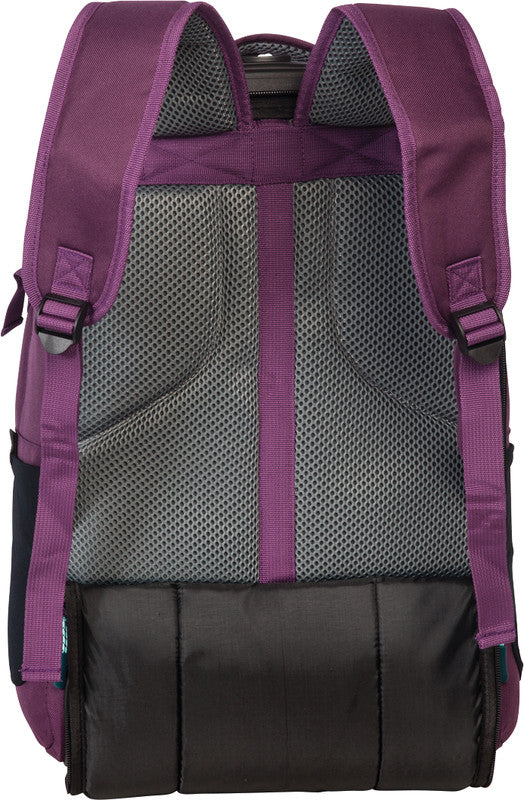 Bestway Notebook-Trolley Evolution Roller – 21 l, für Notebooks bis 15", graugrün/rosa, 31 × 51 × 21 cm