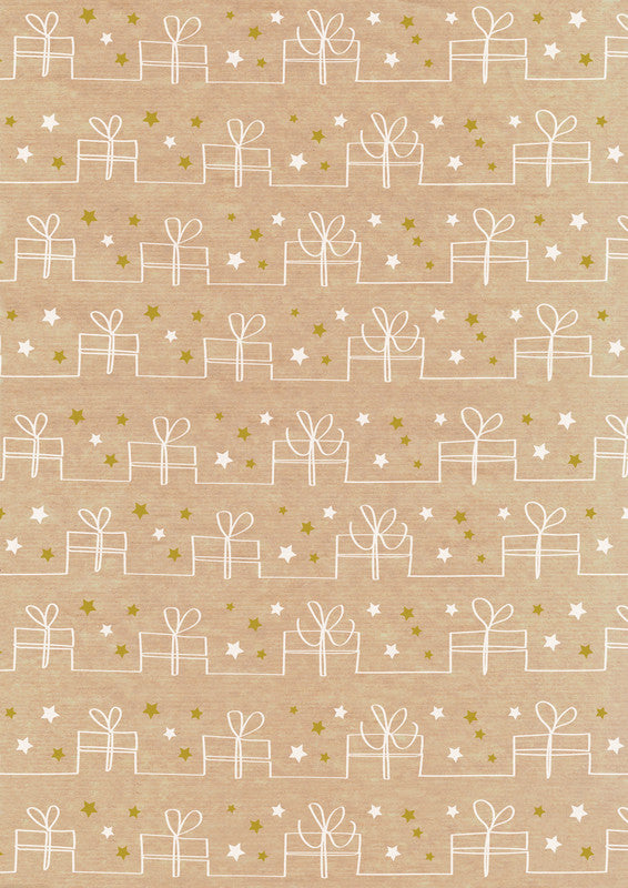 Zoewie Geschenkpapier – Nature Spirit (Weihnachten) – Gestrichenes Papier – 700 × 2000 mm