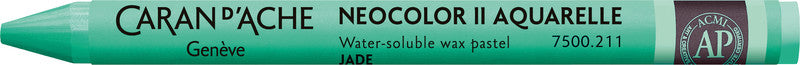 Caran d-Ache Caran d'Ache Neocolor II Aquarellfarbstift – Jade, Mine Ø 8,6 mm
