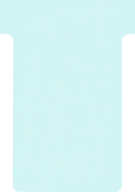 Nobo T-Karten für Planungstafeln, 15 × 60 mm, Karton, 100 Stk., Blau