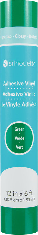 Silhouette Vinylfolie glänzend – grün – 30,5 × 180 cm – für Silhouette Schneideplotter