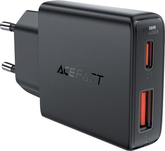 Acefast A69 Ladegerät – 30 W, 1× USB-C + 1× USB-A