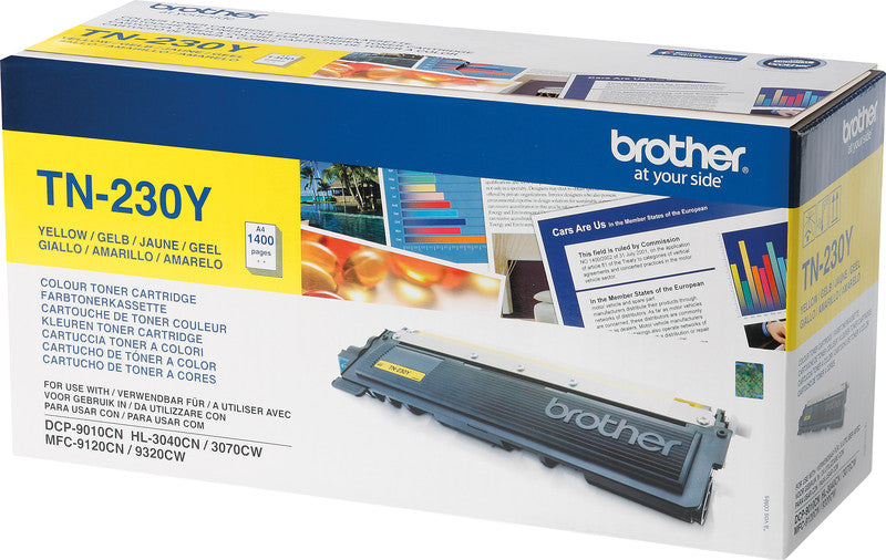 Brother Toner – Gelb, 1400 Seiten