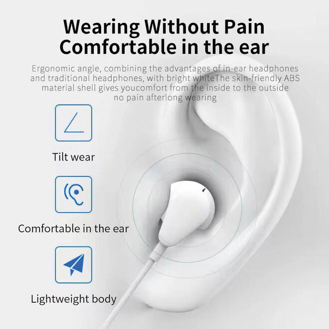 Mu classic In-Ear Headset – USB-C, IPX5 – Weiss