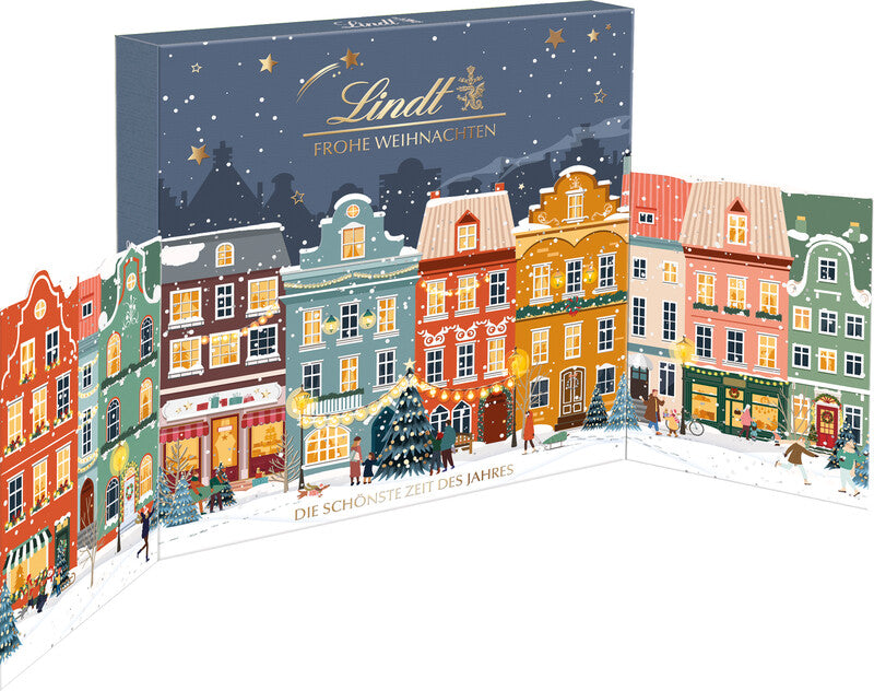 Lindt Adventskalender – Schokolade, Weihnachten, 153 g