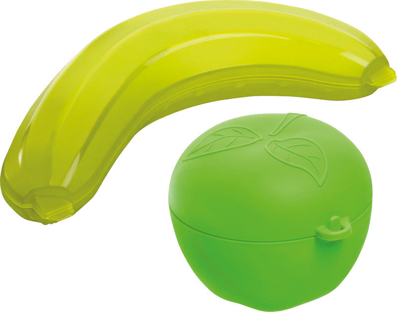 Rotho Früchtebox – für Banane – 0,45 l – Kunststoff – Gelb – 12 × 5,1 × 24,5 cm