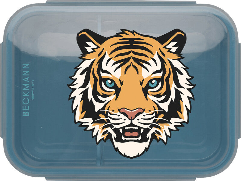 Beckmann Lunchbox 1,7 l, 18,7 × 7,2 × 14 cm, Kunststoff, mehrfarbig, mit Innenteiler, auslaufsicher