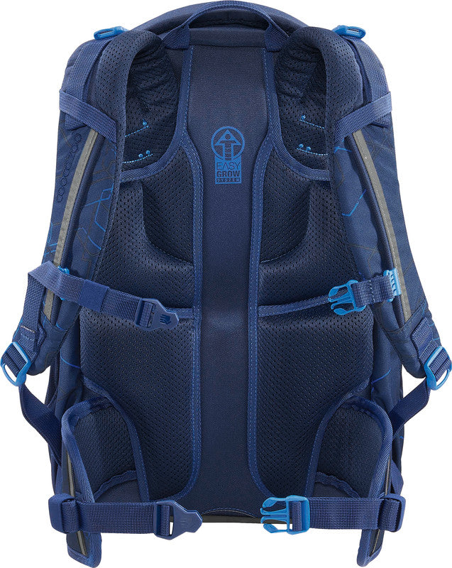 Coocazoo Schulrucksack Mate – Blue Motion – Blau – 30 l, 30,0×44,0×23,0 cm – Recycelte Materialien