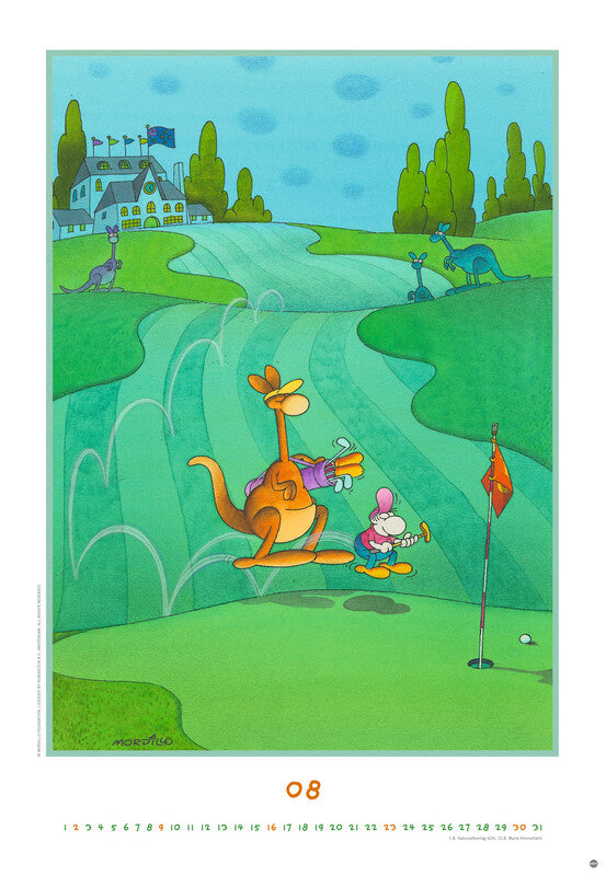 Heye Bildkalender Best of Mordillo Edition 2026 – 37 × 53,5 cm – d – mit Aufhänger