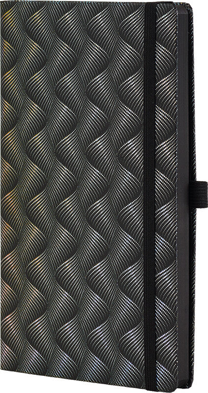 Castelli Notizbuch – A5 – liniert – 192 Seiten – 80 g/m² – gebunden, Gummiband, Stiftschlaufe, mehrfarbig