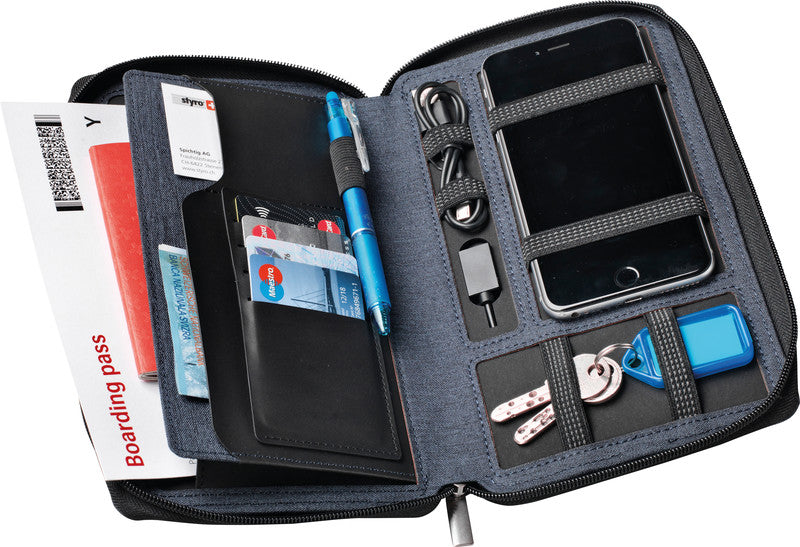 Dufco Tablet-Schutzhülle – 15,2 cm (6"), Blau, wasserabweisendes Textil