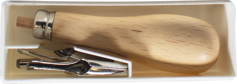 Abig Linolschnitt-Werkzeug – für Linolschnitt, Set, 7-teilig, Silber