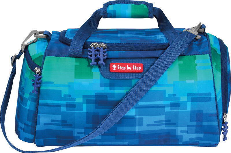 Step by Step Sporttasche CLOUD OCEAN – 13 l, Motiv Space Craft Spike, mit Schultergurt, wasserabweisend, 38 ×