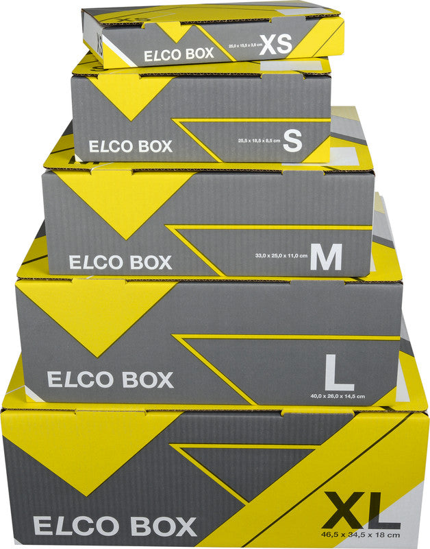 Elco Versandbox, grau – 330 × 250 × 110 mm
