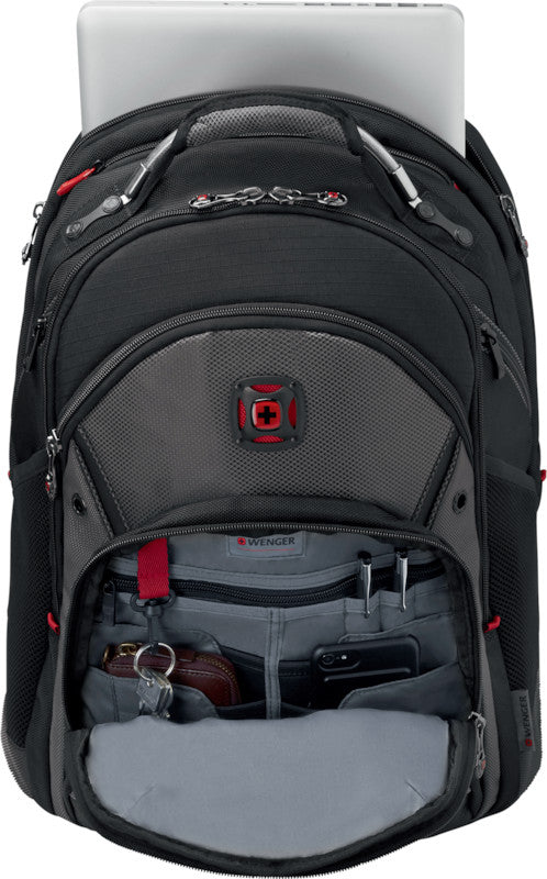 Wenger/SwissGear Wenger Synergy 16" – Notebook-Rucksack – für 16"-Notebook, 26 l, Polyester, schwarz