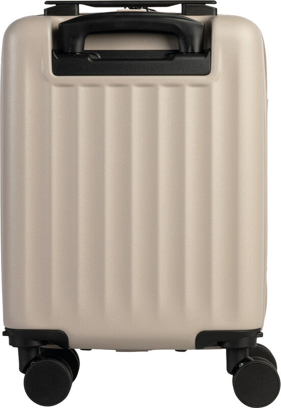 Worldpack Trolley Hartschale, 24 l, Handgepäck geeignet, 4 Doppelrollen, ABS, Beige, 30 × 40 × 20 cm