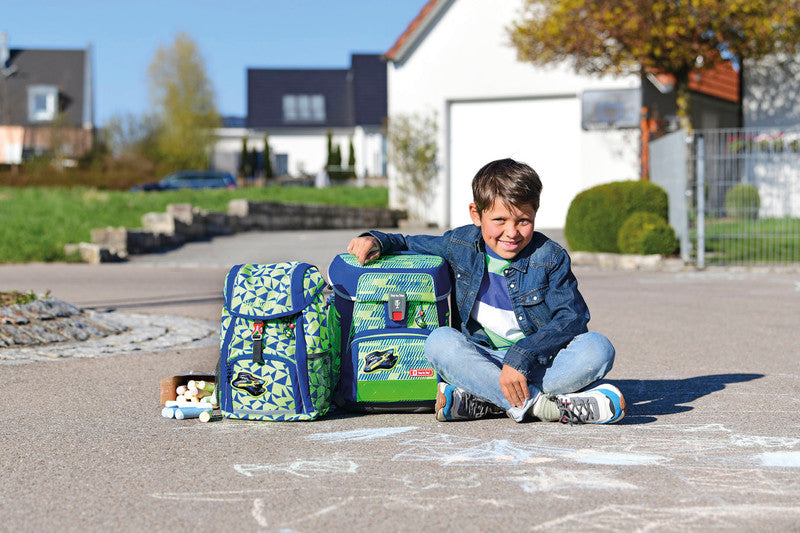 Step by Step Schulrucksack-Set Space Neon – 5-teilig – Star Catcher Juno – recycelter Bestandteil