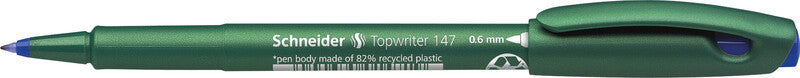 Schneider Schreibgeräte Topwriter 147 Fineliner – 10er-Set – blau